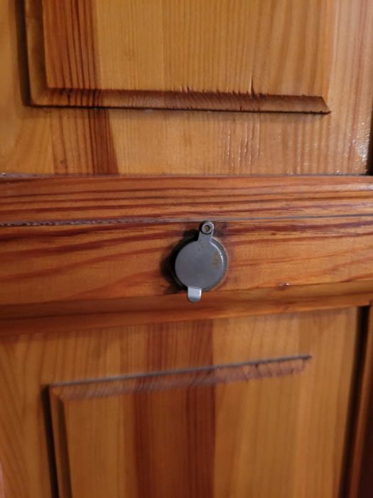 Drzwi sosnowe 80 prawe bez ościeżnicy