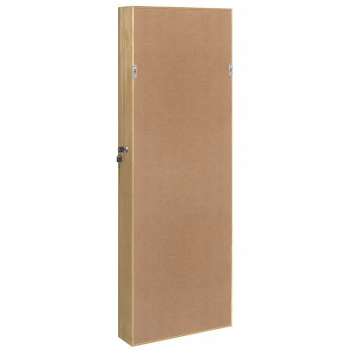 Vidaxl Wisząca Szafka Na Biżuterię, Z Lustrem, 37,5X10X106 Cm