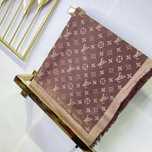 Louis Vuitton, Szal szalik chusta apaszka damski kasmir, Francja 67-32