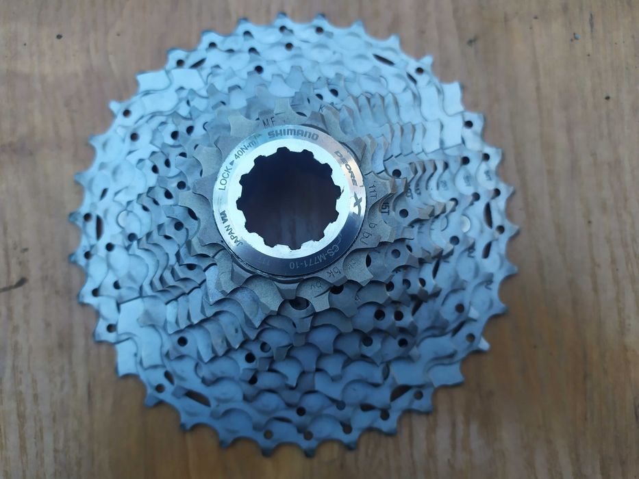 SHIMANO Deore XT kaseta CS M771-10Speed 11-34T Polecam