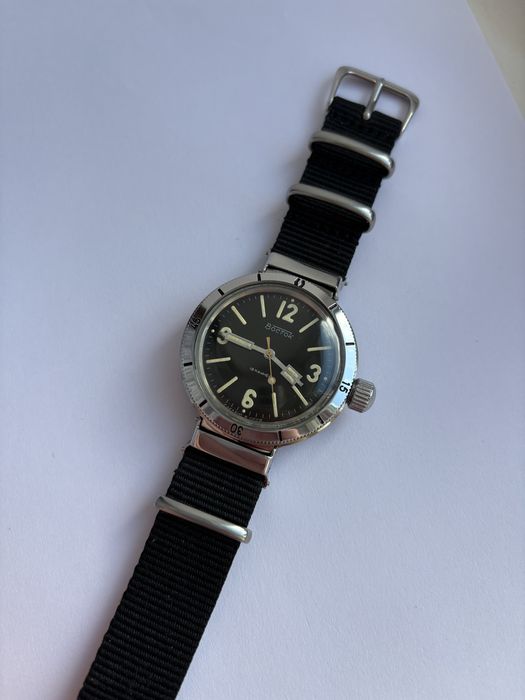 Часы Восток Амфибия 300 метров СССР НВЧ 30