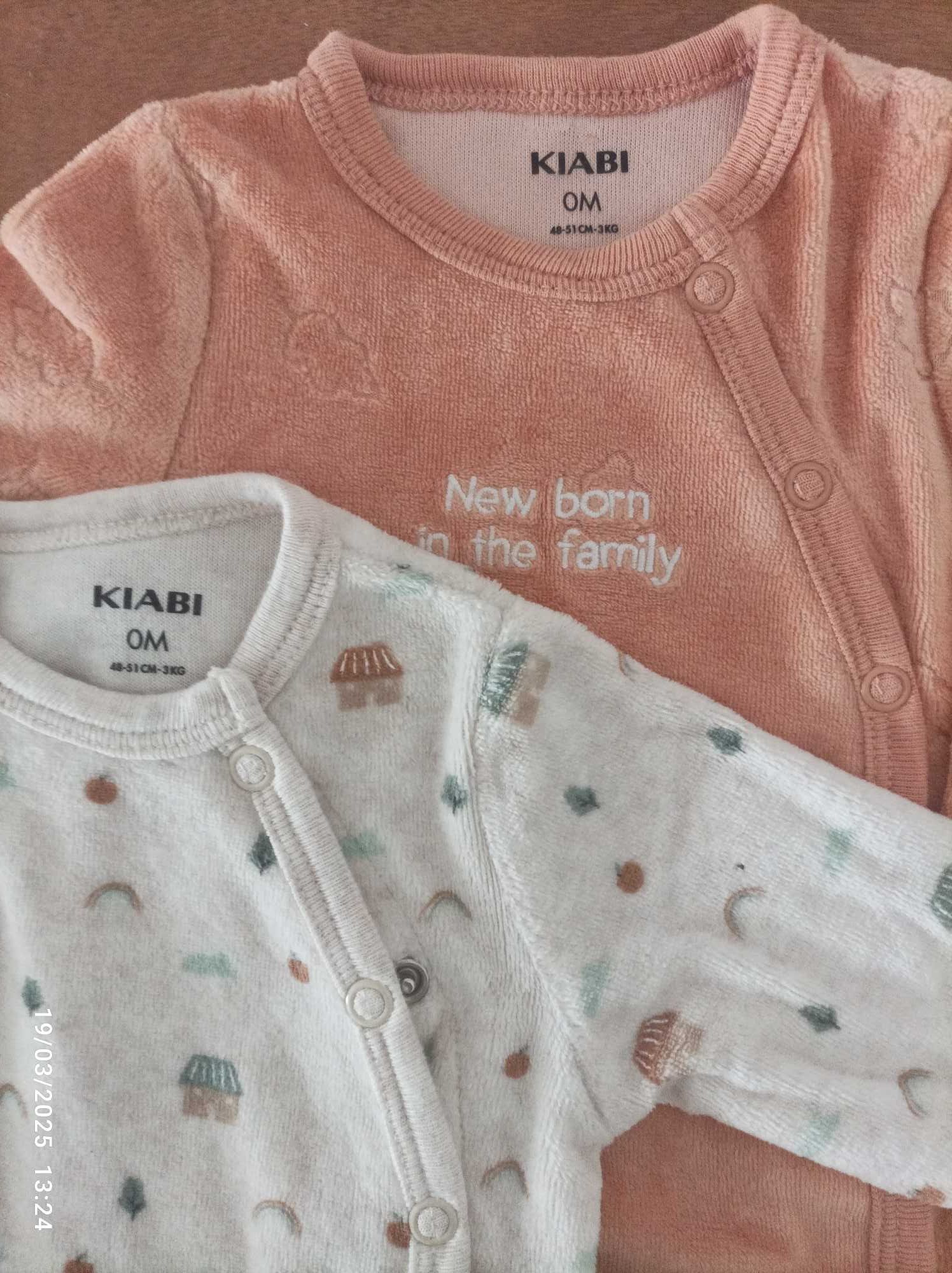 Conjunto 2 babygrow T0 50cm