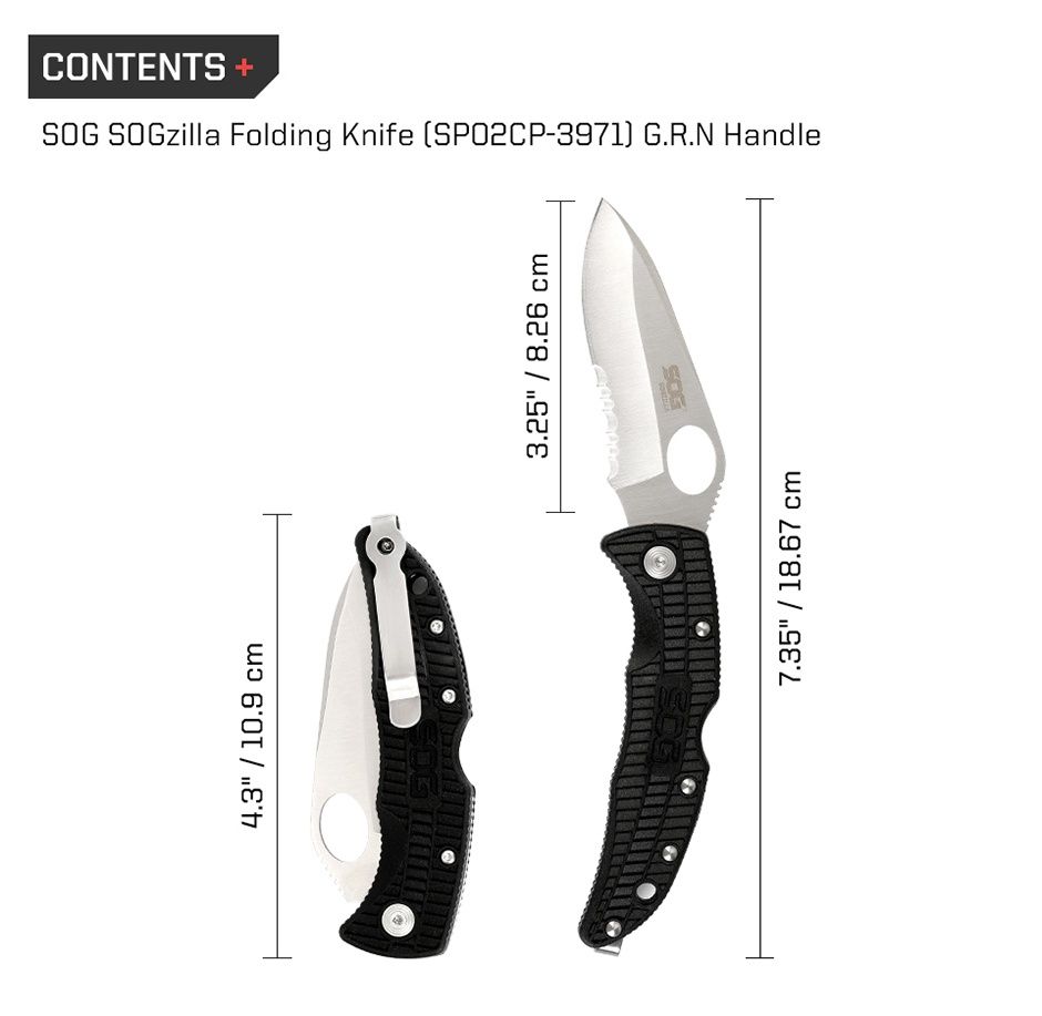 Нож складной SOG SOG zilla (SP-02)