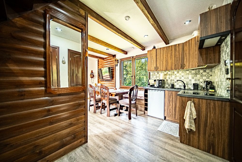 Spa jacuzzi sauna basen tężnia wakacje Domek w  Zaciszu Harklowa