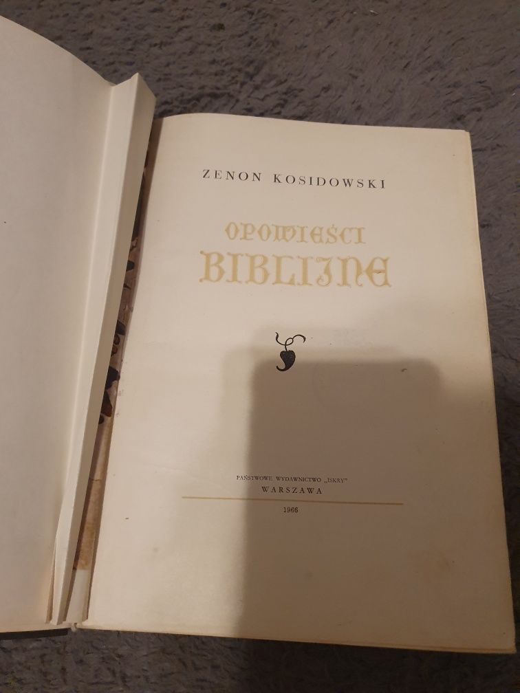 Opowieści biblijne Zenon kosidowski