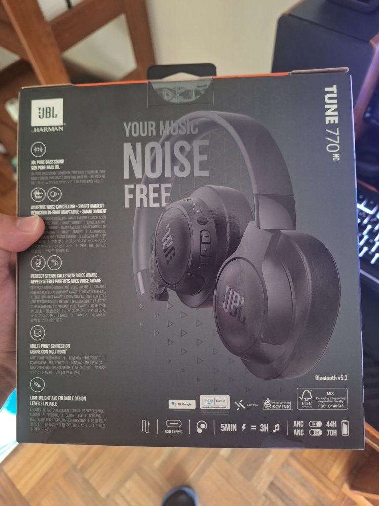 Auriculares JBL Tune 770NC