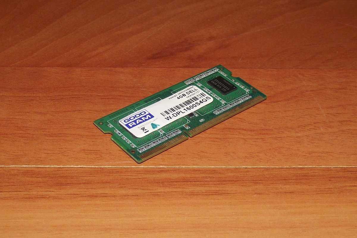 Pamięć laptopowa GoodRAM 4GB DDR3 1600MHz