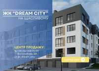 Продаж 2 кімнатної квартири .На Щасливому(ЖК Dream city)