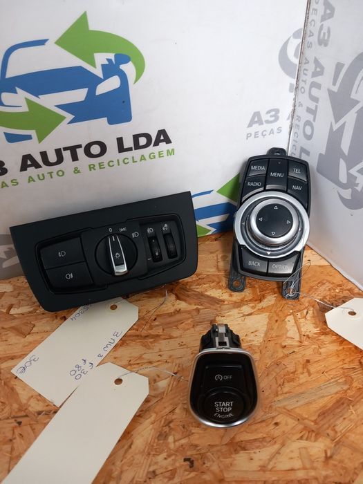 Peças interior botões BMW F20 F30 F31