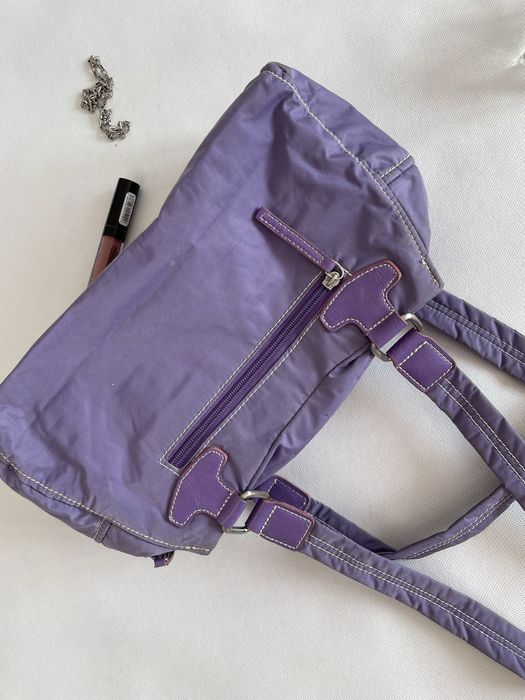 Fioletowa liliowa torebka na ramię Gerry Weber bagietka