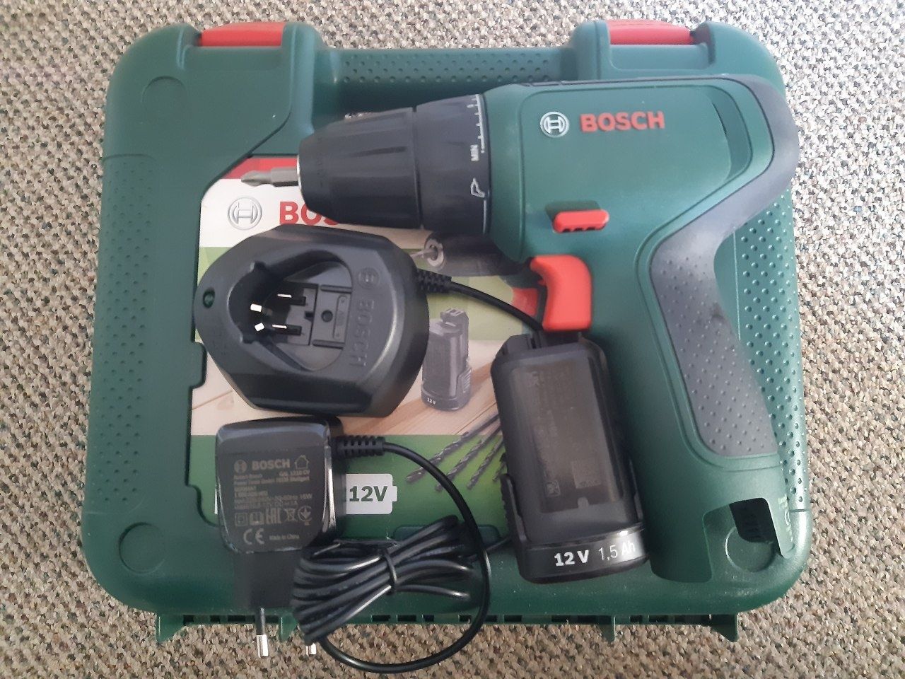Акумуляторний дриль-шуруповерт Bosch EasyDrill 1200 + акумулятор