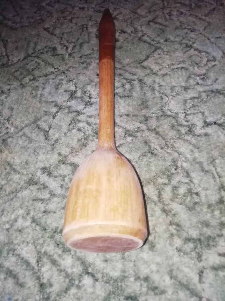 Ступка с толкушкой, толкушка для винограда. ссср.