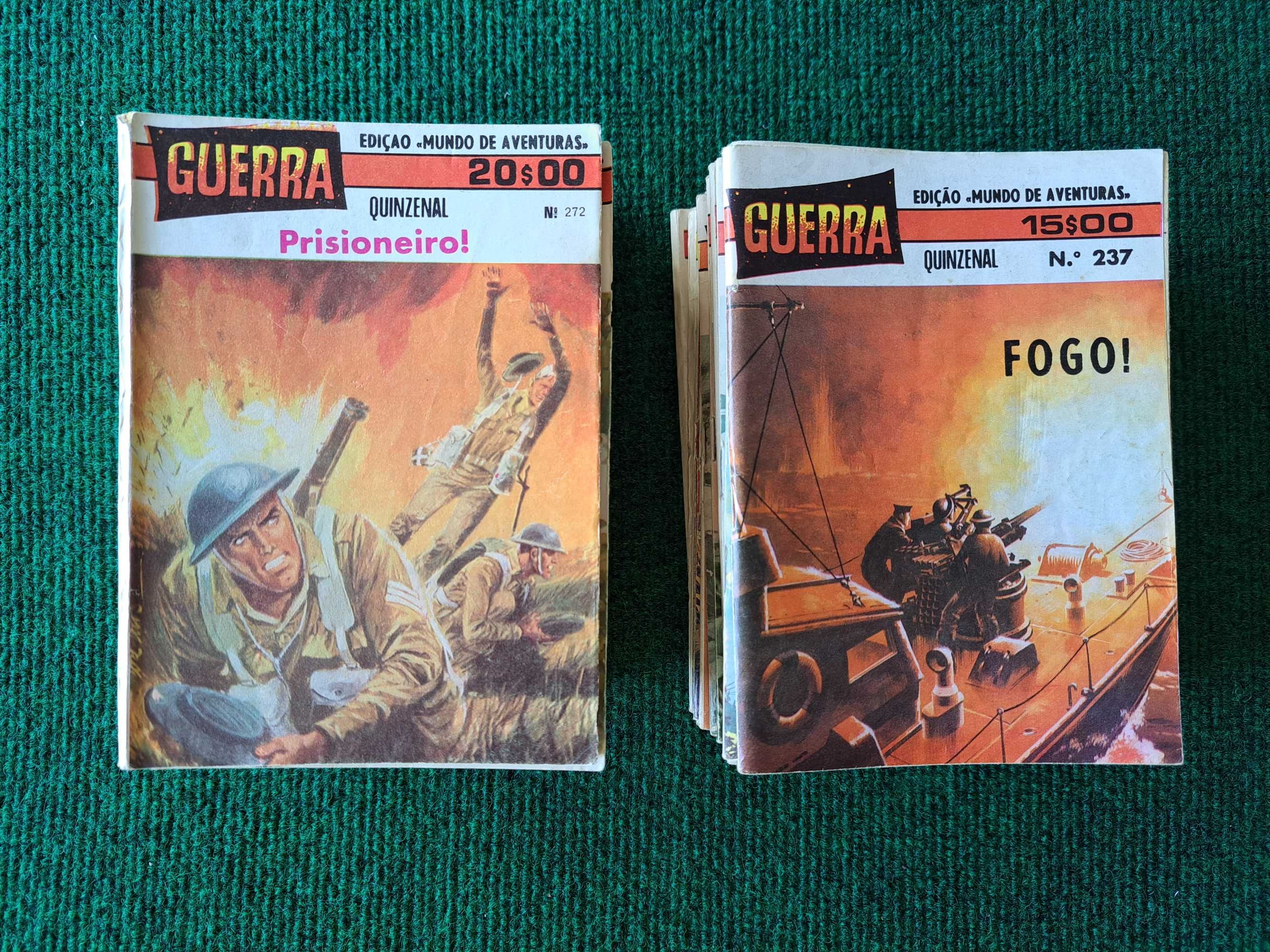 Guerra - Edição "Mundo de Aventuras" - 43 Volumes