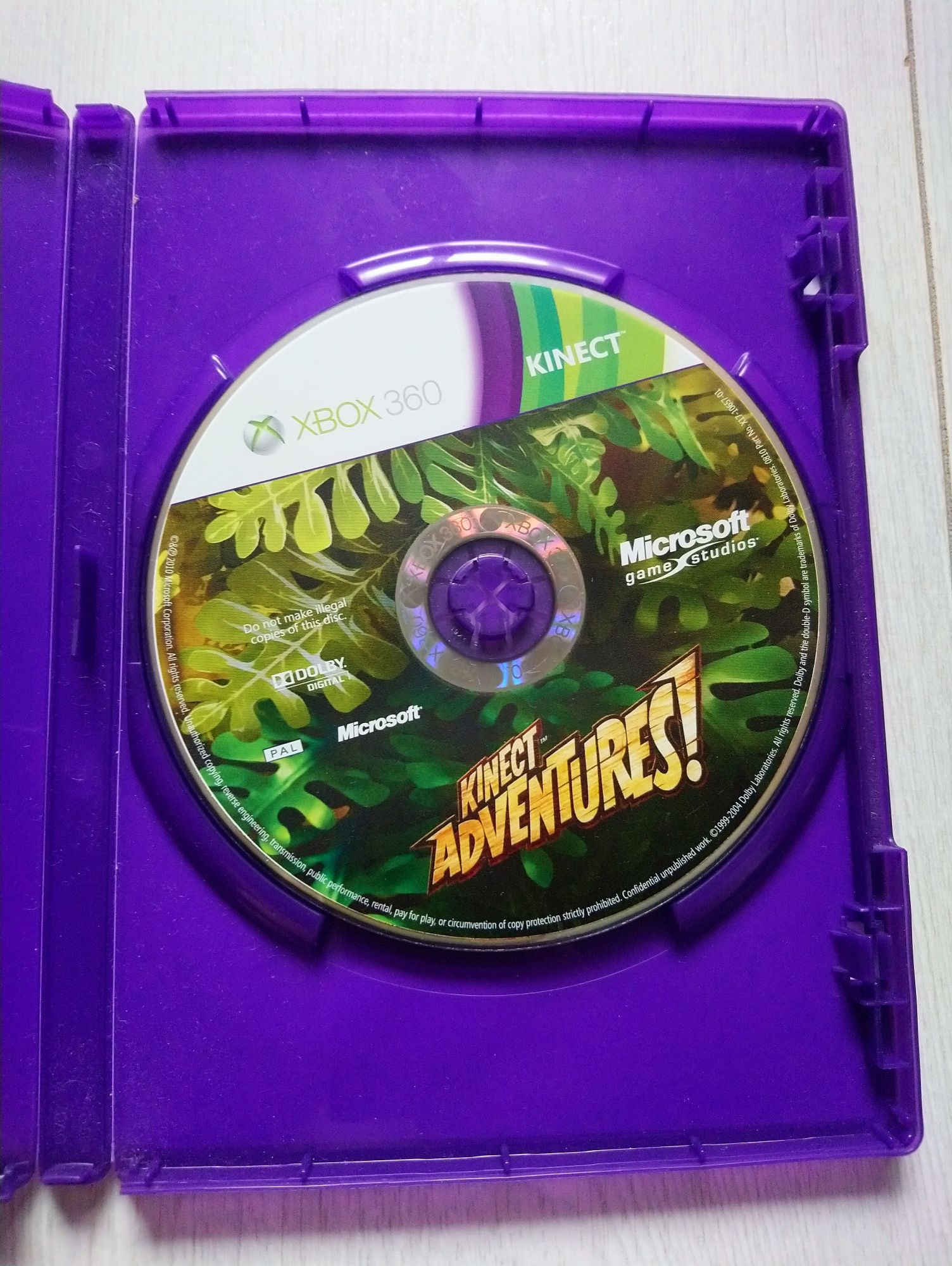Гра XBOX 360 Kinect Advettures