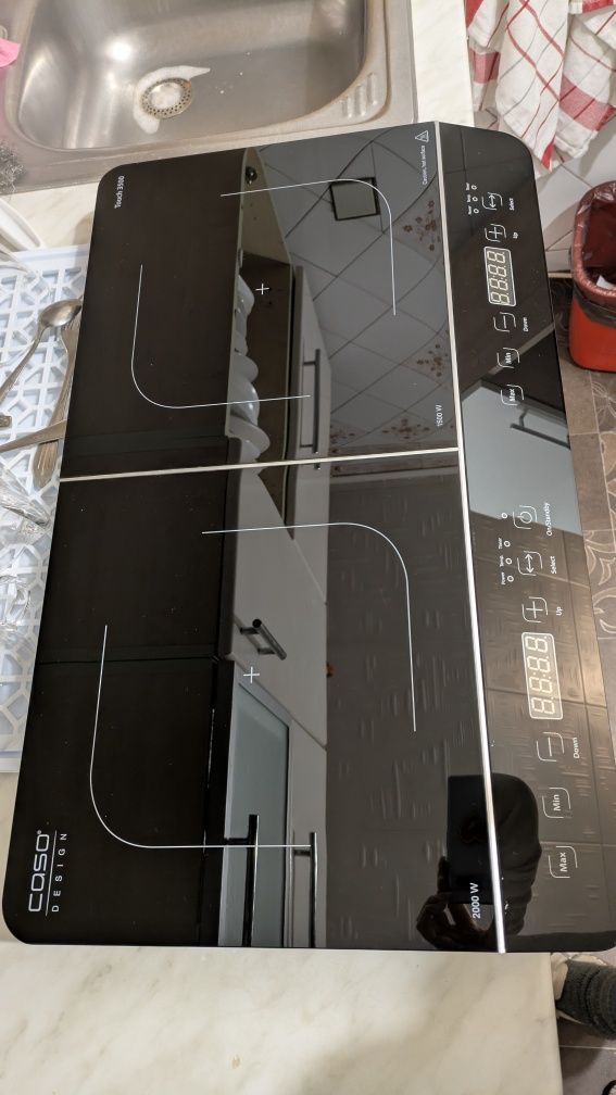 Индукционная плита Caso Design Touch 3500, под ремонт