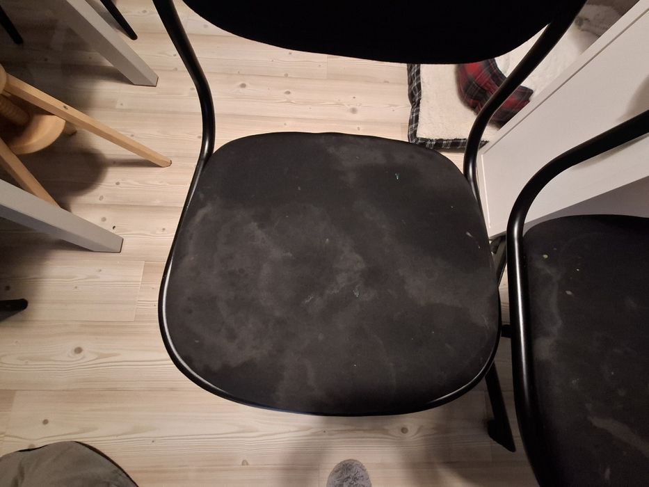 Krzesło biurowe  Orflajen Ikea czarne