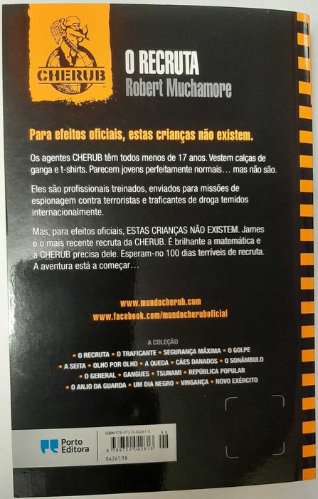 Livro - O Recruta de Robert Muchamore
