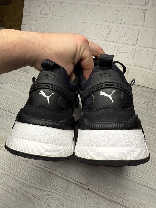 Мужские черные кроссовки puma rs-x efekt prm