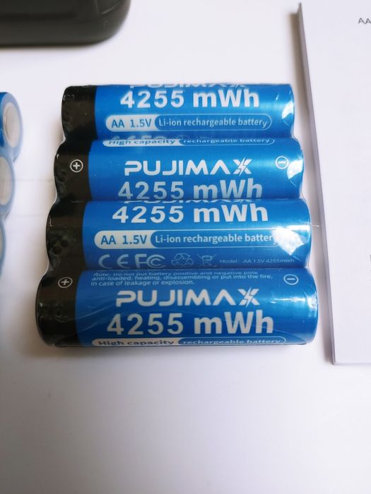 AA Аккумуляторы Li-ion Pujimax 1,5 В 2800mAh (8 штук)