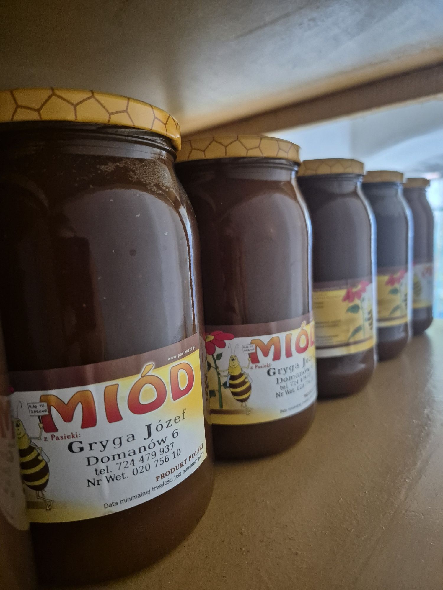 Miód  z pasieki z Dolnego Śląska
