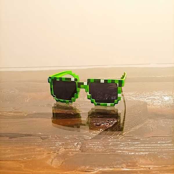 Okulary Minecraft - Creeper