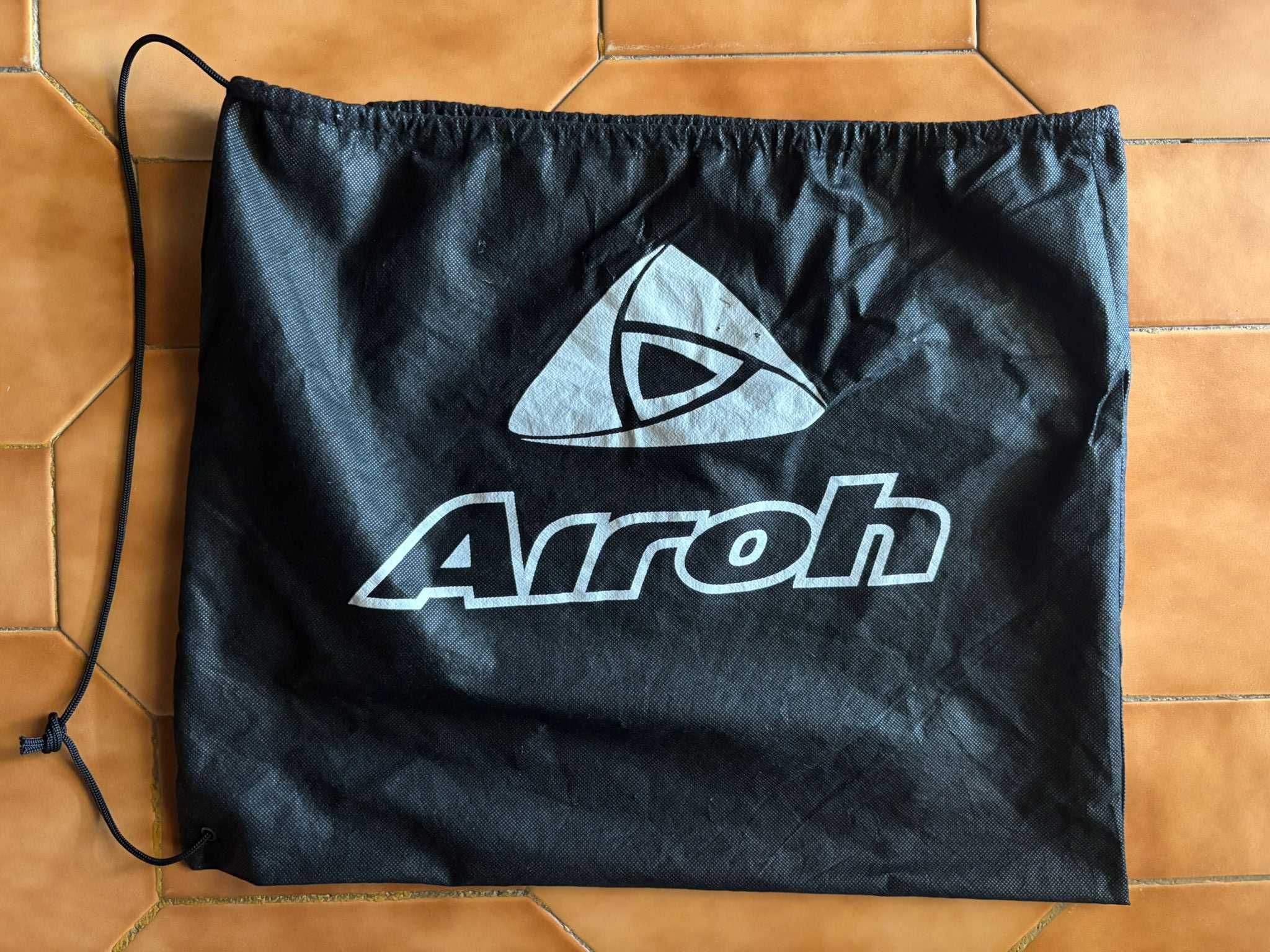 Capacete Airoh Twist offroad/motocross branco como novo
