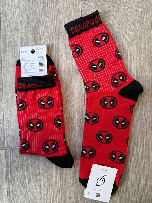 Шкарпетки з принтом з турецької бавовни