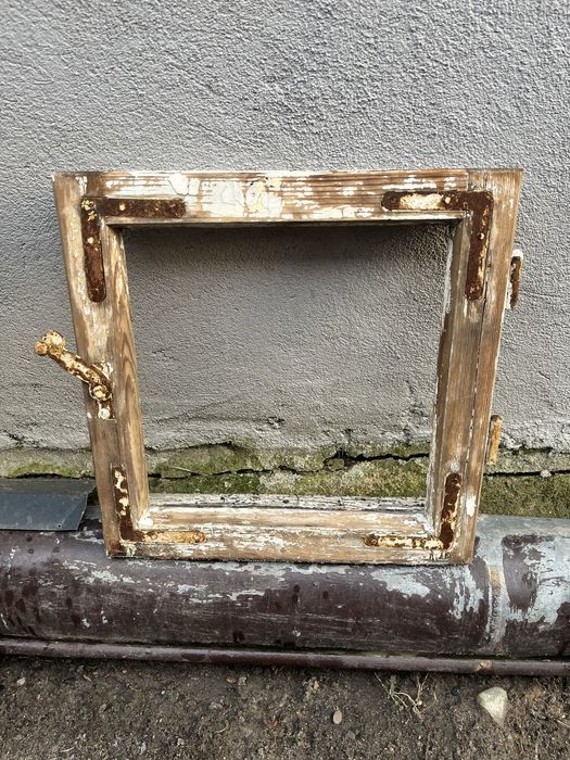Drewniane ramy okienne prowansalski rustykalny home DIY na lustra