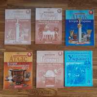 Атласи, підручники 1-11 класу, словники, ГДЗ, книги/журнали 1955 рік