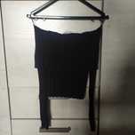 top canelado off-shoulder ZARA