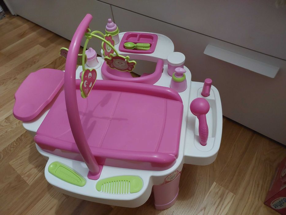 Przewijak do pielęgnacji lalek, krzesełko do karmienia wanna dla lalek