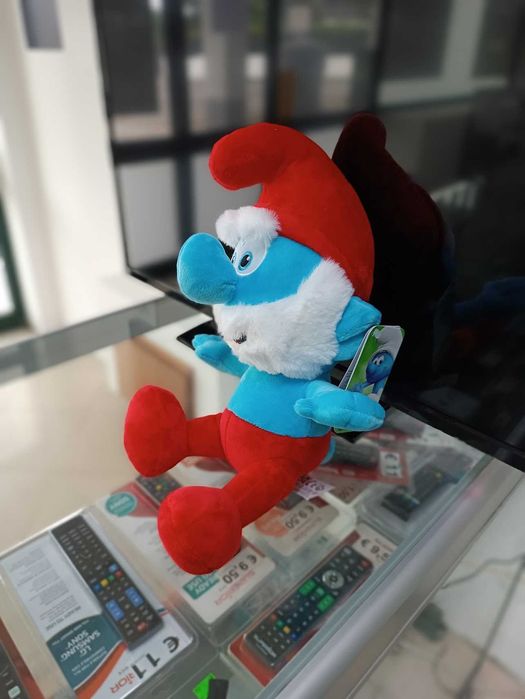 PROMO:Peluche Grande Smurf Smurfs 33cm