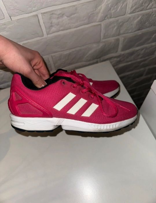 Buty Adidas ZX Flux fuksja różowe sportowe adidasy r 33 wkładka 22,5cm
