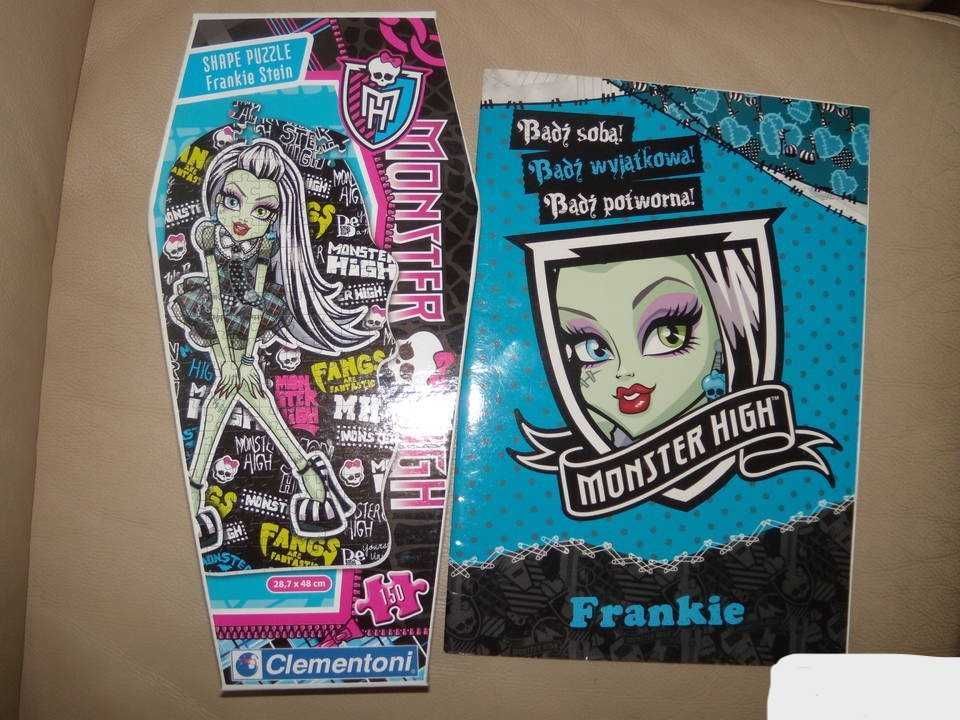 Shape Puzzle Monster High 150 elementów Frankie Stein