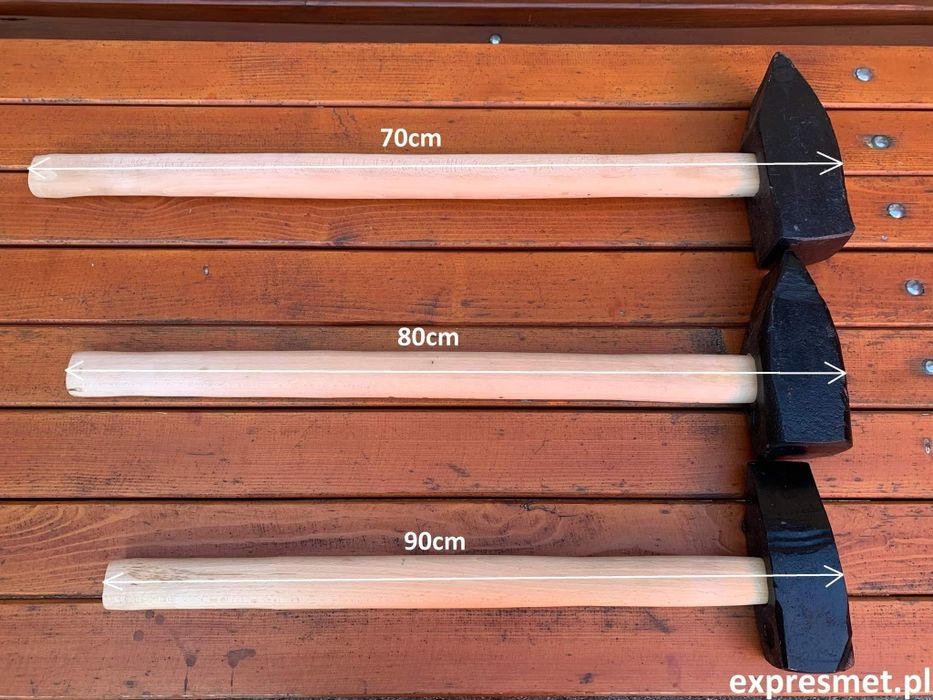 Siekiera kuta Oprawna Siekieromłot Siekierka kuta przez Kowala !