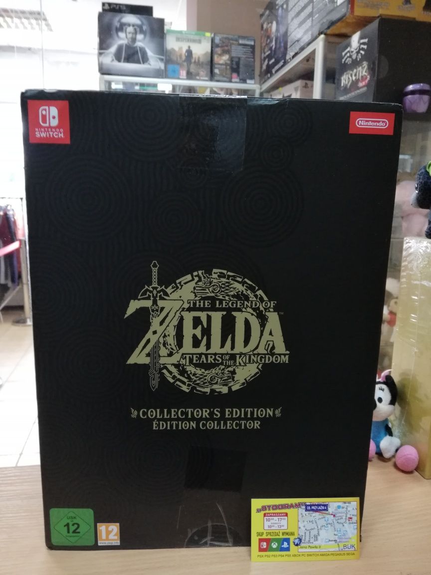 The Legend of Zelda Tears of the Kingdom Edycja Kolekcjonerska BEZ GRY