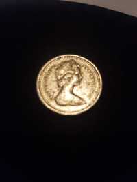Moneta One Pound Elizabeth II
1983 R.