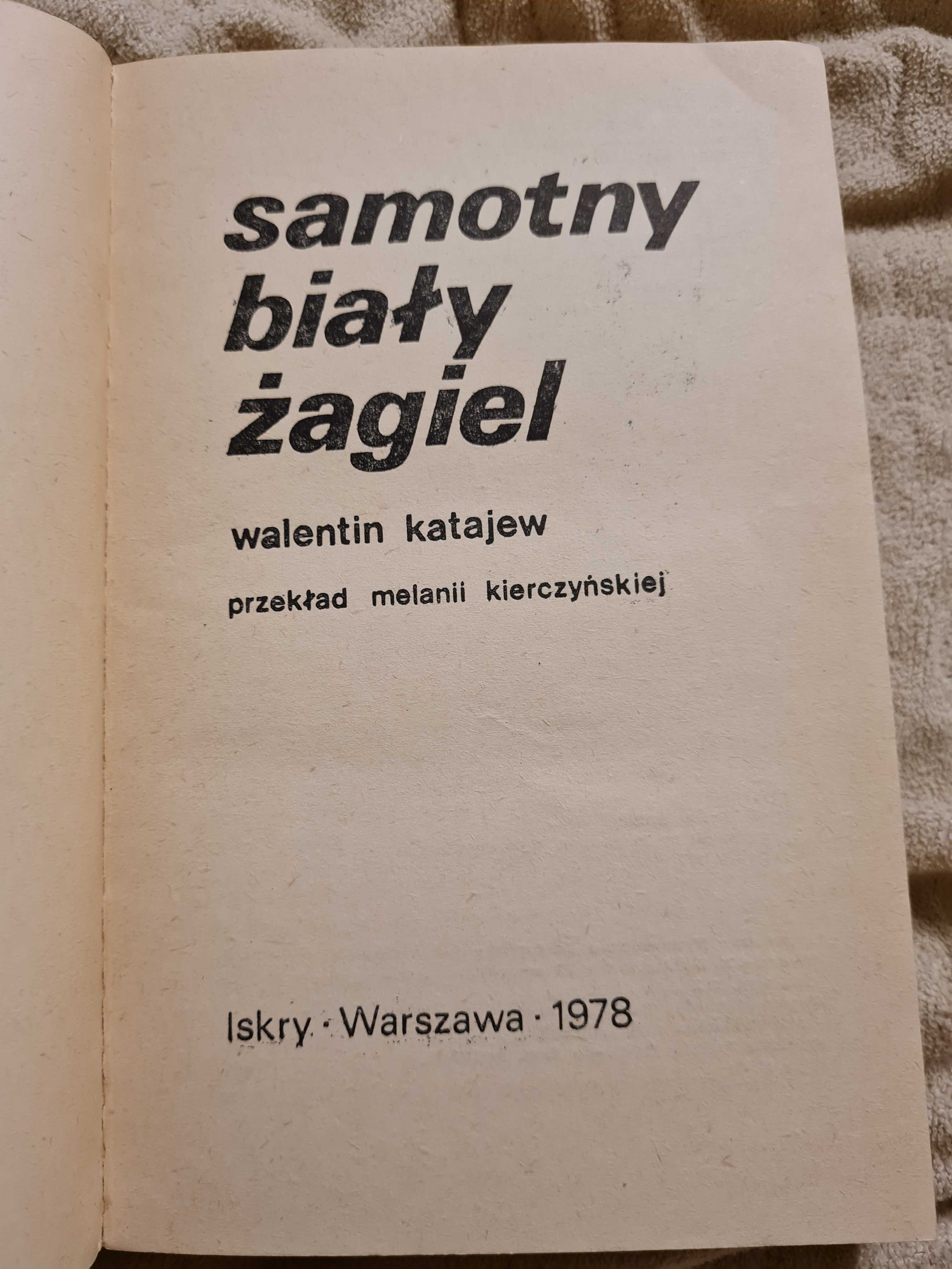 Samotny biały żagiel W. Katajew