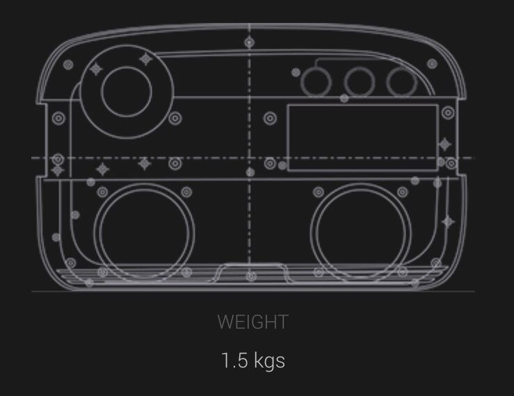 CARVAAN - Coluna Bluetooth + rádio