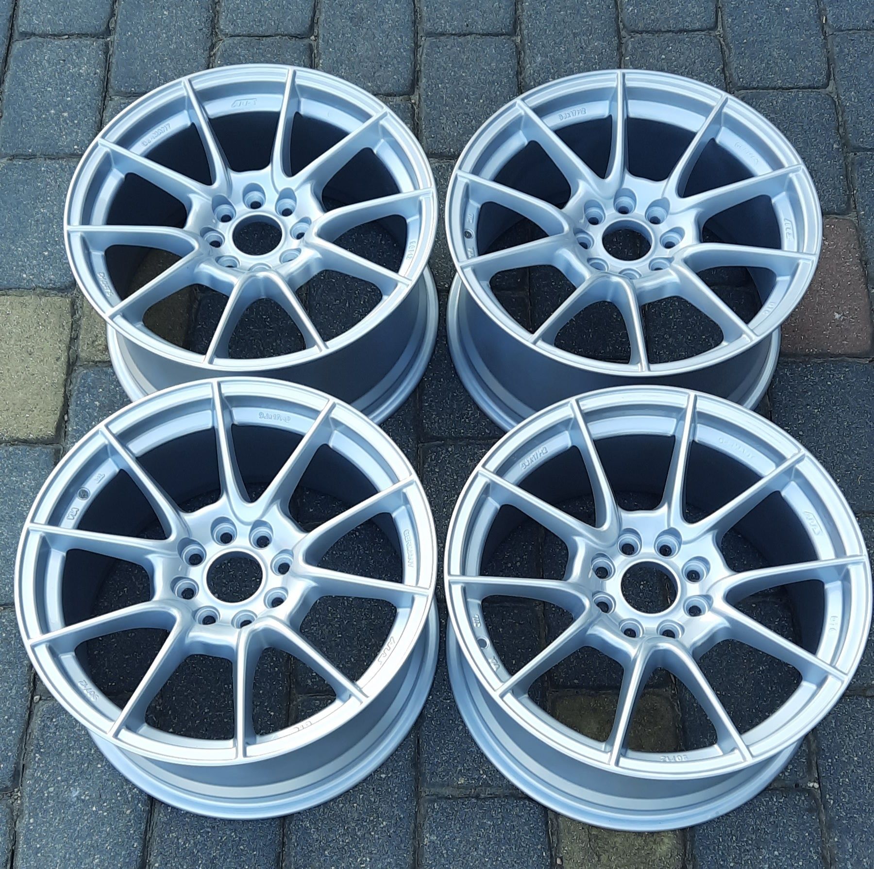 Felgi 17" 4x114 9j ATS DTC kjs jdm honda civic prelude nissan 200sx