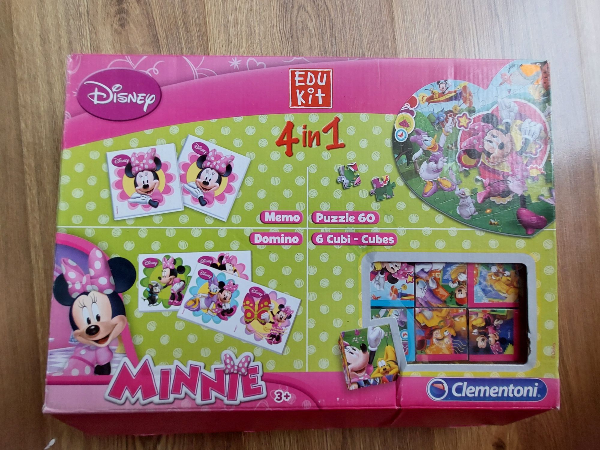 Puzzle, domino, kostki Disney Minnie