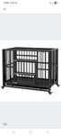 Klatka kenelowa dla psa lub kota składana metalowa PawHut 58 x 94 x 78