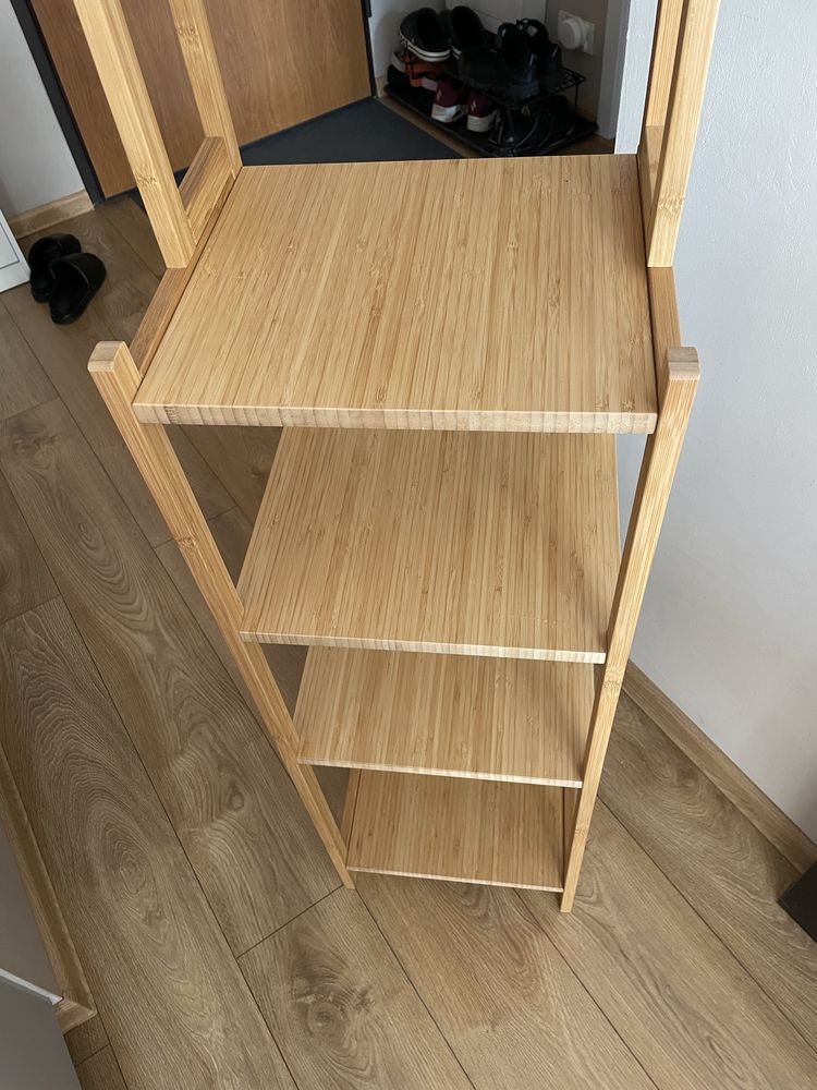 Regał bambus / bambusowy RAGRUND Ikea, używany, stan idealny.