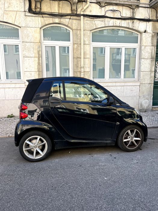 Vendo Smart Fortwo Cabrio (preto)