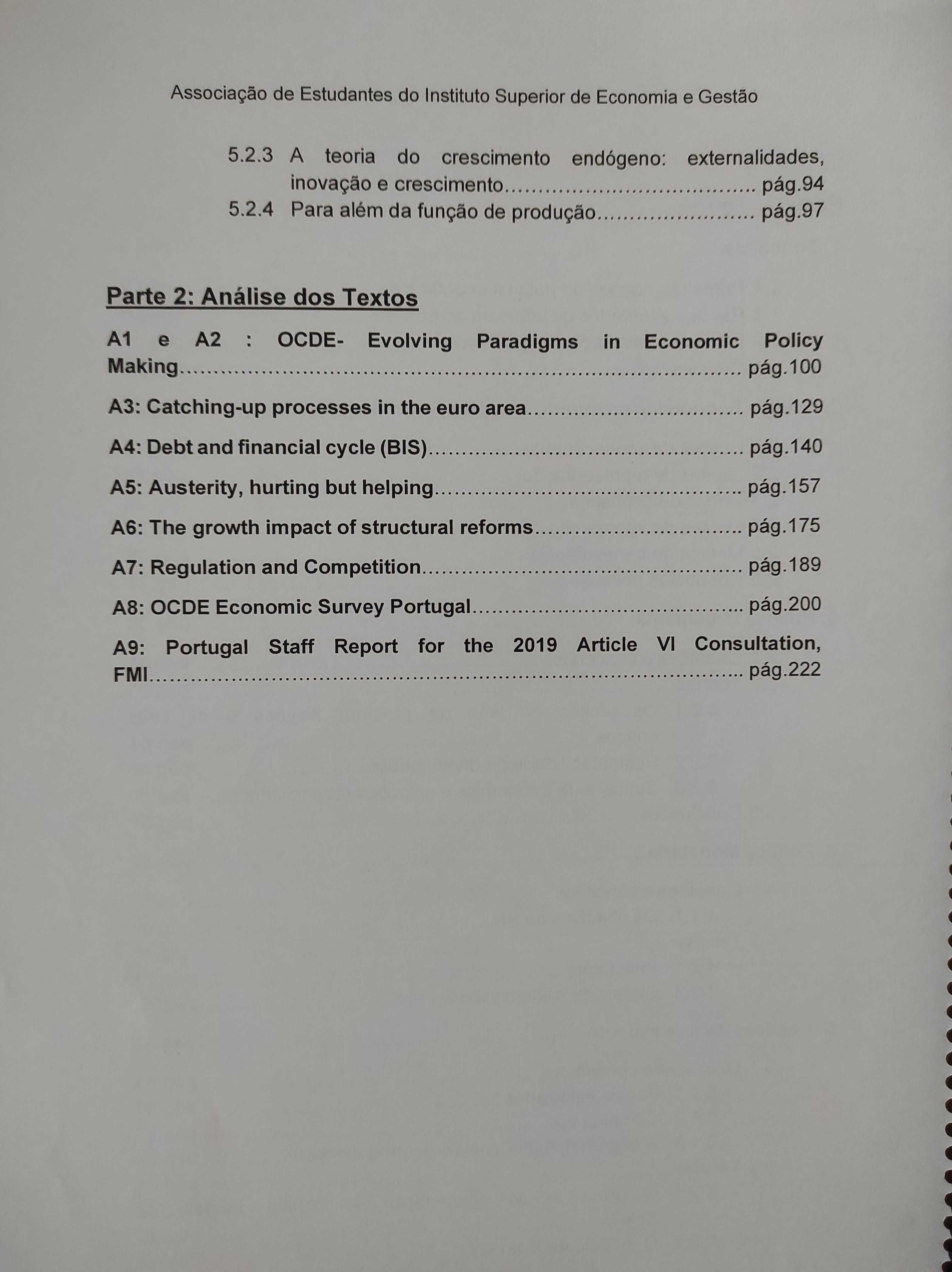 Guia Exame Estatística II e Política Económica e Atividade Empresarial