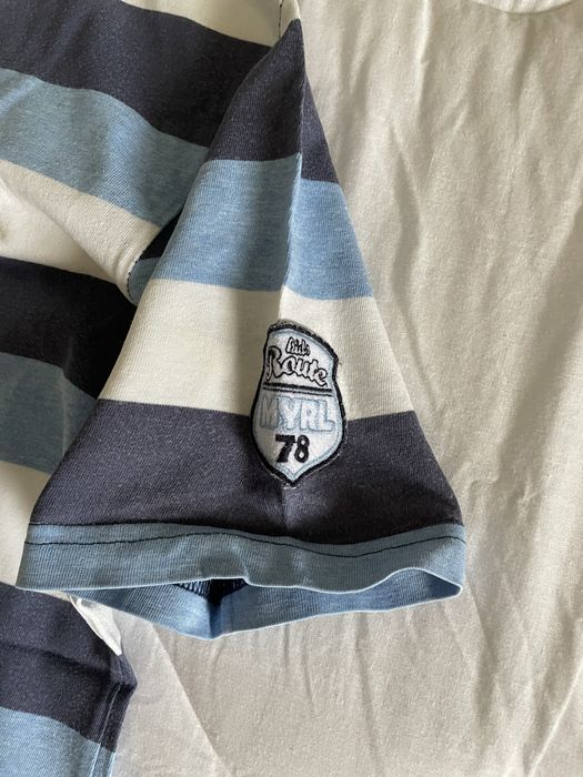 T-shirt riscas azul branco mayoral 16 anos