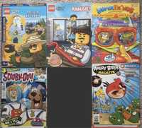 Zestaw magazyn angry birds scooby doo lego city super things