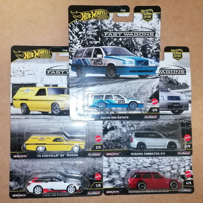 Hot Wheels set premium