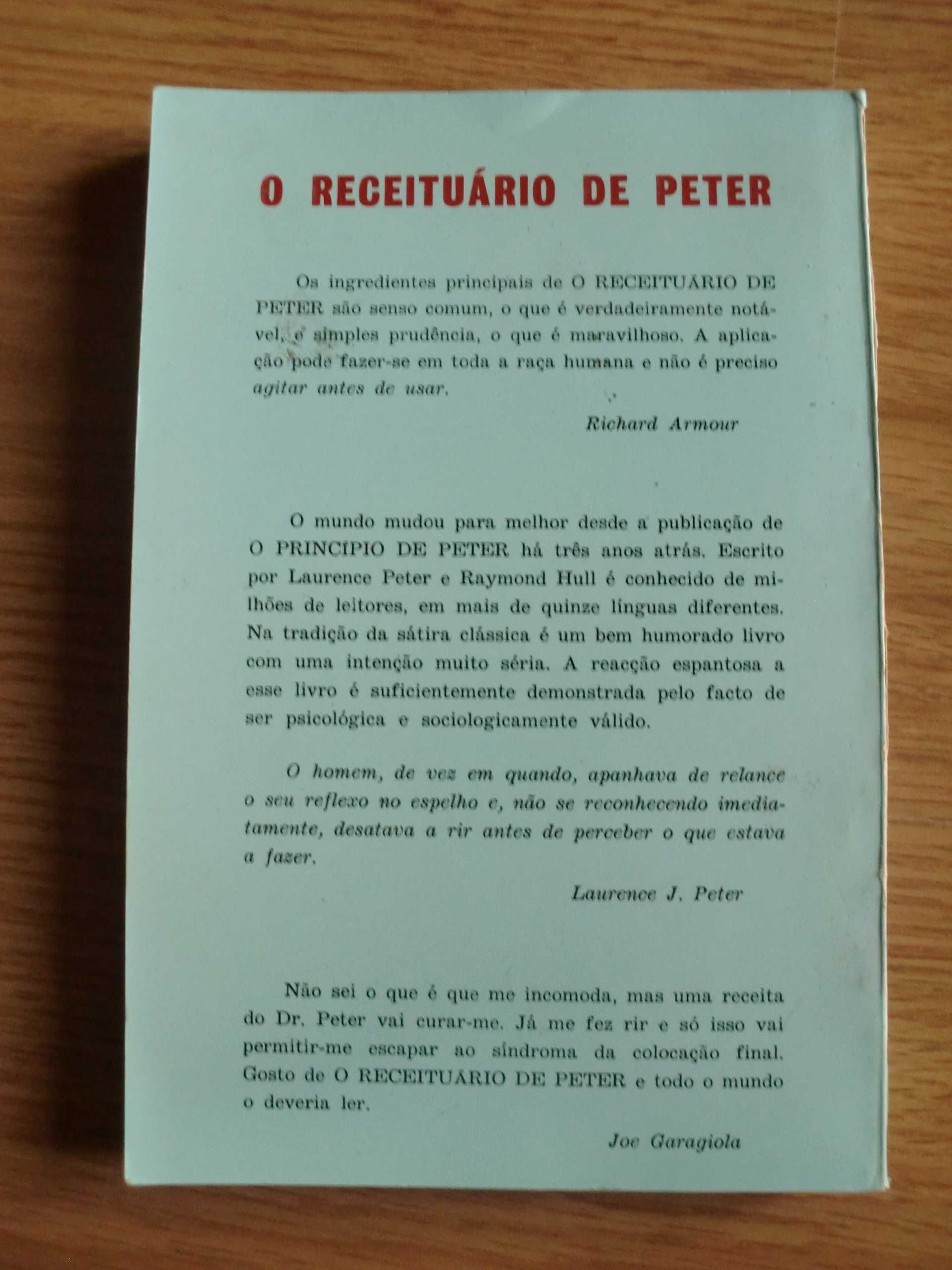 O Receituário de Peter
do Dr. Laurence J. Peter