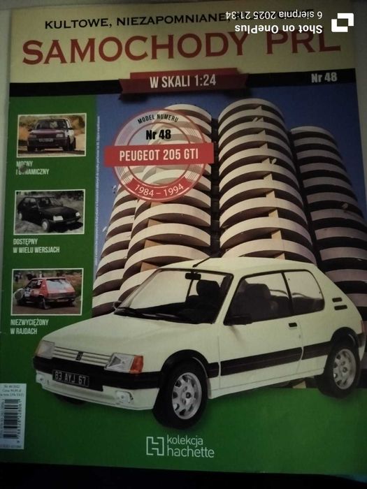 Peugeot 205 GTI Hachette 1:24